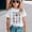 White, variant on TAIAOJING Girls Short Sleeve Tops God Says I Am Creative T Shirt Casual Comfy Tee Kids Summer Tops Clothings 1-2 Years