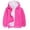 ZZ16 Hot Pink, variant on Girls Snowsuit Warm Girl Children Winter Hoodie Zip Thick Coats Jacket Outwear Kids Boys Snow Girls Coat&Jacket