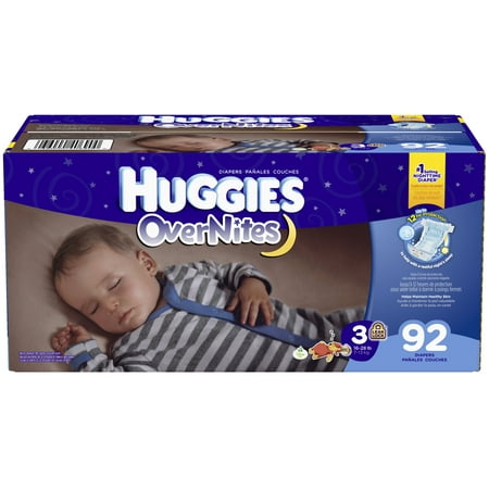 HUGGIES OverNites Diapers (Choose Size and Count)