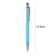 thumbnail image 3 of (Azul) Bolígrafo Punto Diamante Azul Nueva Pegatina Condensador Doble Cabezal Bolígrafo Cuadrado Y, 3 of 9