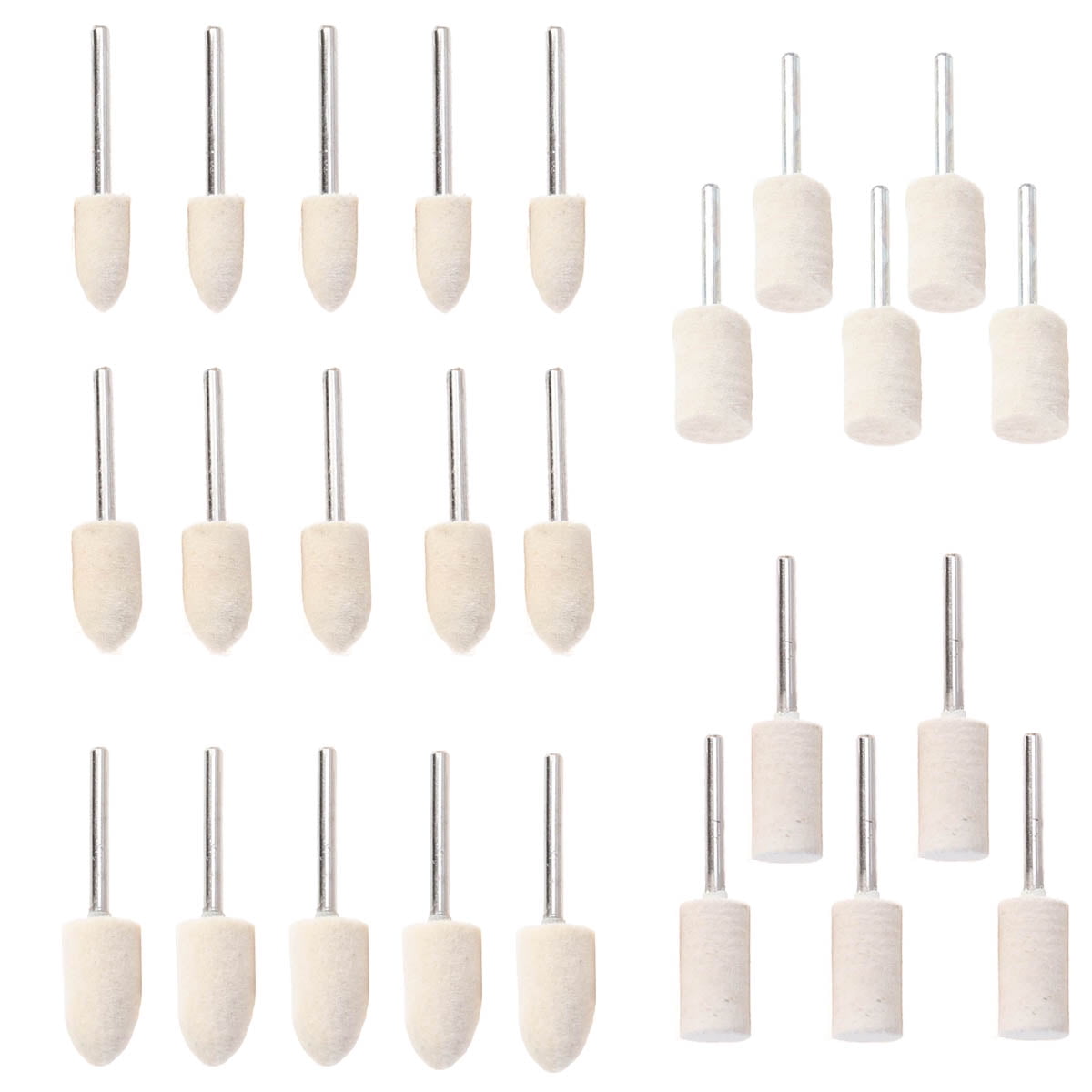 Polishing Wheel Drill Kit Buffing Wool Bits Polish Aluminum Accessories