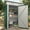 Green, variant on Garderth Outdoor Storage Shed,5×3FT Garden Shed,67CU.FT Tool Shed With Sloping Roof And Lockable Door,Compact Metal Shed For Garden Backyard Patio