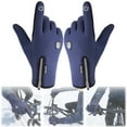 thumbnail image 2 of Winter Waterproof Warm Gloves, Winter Ski Gloves for Men Women, Touchscreen Cold Weather Driving Gloves, Windproof Anti-Slip Sports Gloves, Thermal Gloves for Driving Cycling, 1Pc(Blue,8.6x3.9"), 2 of 9
