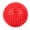 Red, variant on Yajisi 2.95 inches / 7.5 cm Spiky Massage Roller Compact Deep Tissue Therapy Ball Fitness Tool Purple
