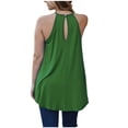 thumbnail image 5 of Summer Sleeveless Top For Women Casual Off Shoulder Lace Regular Fit Sling Vest Ladies Soft Beach Tank Tops, 5 of 5