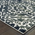 thumbnail image 2 of Avalon Home Brecken Hi-Low Textured Floral Tribal Lattice Area Rug or Runner, Multiple Sizes, 2 of 2