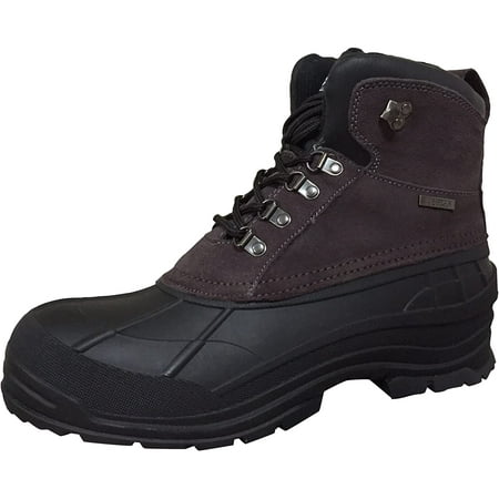 

Men s Winter Boots Leather 6 Insulated Hiking Snow Shoes