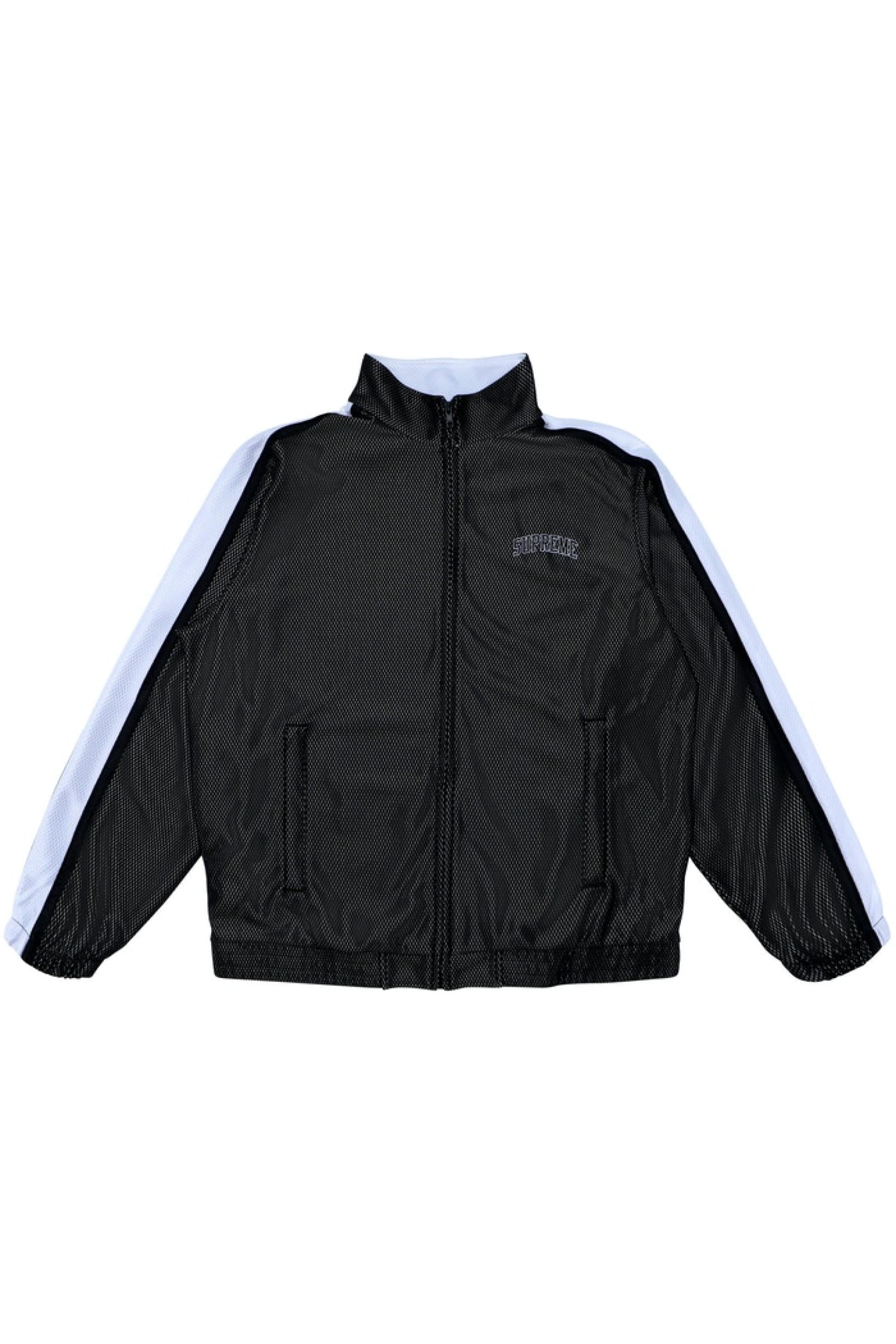 supreme bonded mesh track jacket