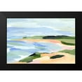 thumbnail image 2 of Warren, Annie 14x11 Black Modern Framed Museum Art Print Titled - Pastel Coastline I, 2 of 5
