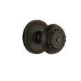 thumbnail image 7 of Grandeur Newpar_Psg_234 Newport Solid Brass Rose Passage Door Knob Set - Brass, 7 of 7