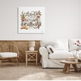 thumbnail image 2 of Stupell Industries Autumn is Calling Phrase Inspirational Painting Gallery Wrapped Canvas Print Wall Art, 30 x 30, 2 of 7