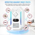 thumbnail image 3 of Ultrasonic Pest Repeler 2 PCS Home Kits, Electronic Pest Repelent for Mice, Rodents, Rat, Roach, Mosquitoes, Spider, Pest Control Plug in Indoor for Home, Kitcchen, Office, Hotel, 3 of 7