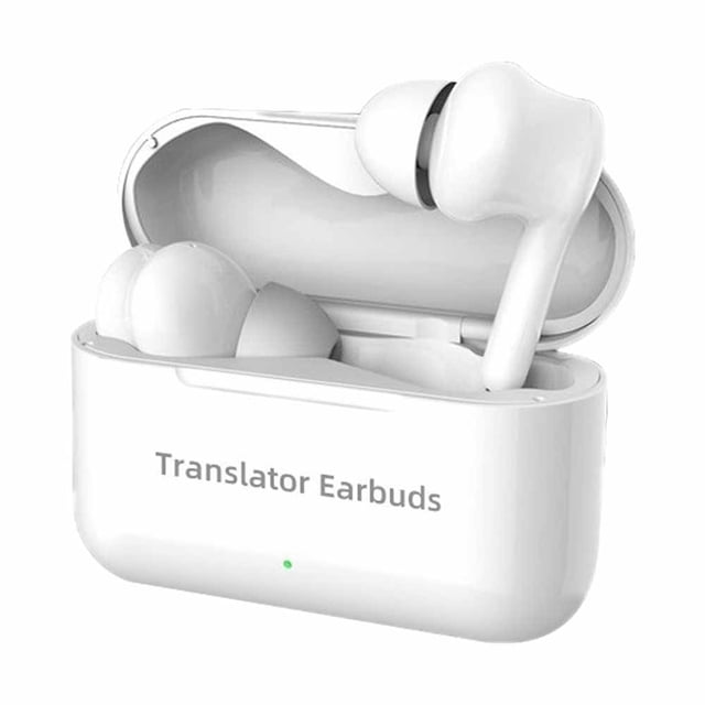 Auriculares de TraduccióN M6 127 Idiomas TraduccióN InstantáNea Traductor de Voz Inteligente Auriculares InaláMbricos Bluetooth Traductor