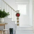 thumbnail image 5 of RKSTN Christmas Decorations, Festive Home Wall Christmas Snowflake Decorations, Stair Handrail Snowflake Christmas Tree Decorations C, 5 of 5