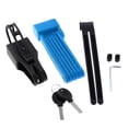 thumbnail image 2 of Candado Plegable para Bicicleta Macarena Azul, 2 of 8
