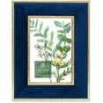 thumbnail image 2 of Isaac Jacobs 4x6 Navy Velvet Picture Frame with Metallic Gold Double Border, Photo Frame, Horizontal & Vertical, Made for Tabletop & Wall Display, 2 of 5