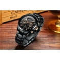 thumbnail image 5 of CRRJU Men Watch Top Fashion Luxury Brand Casual Chronograph Quartz Wristwatch Waterproof 30M, 5 of 6