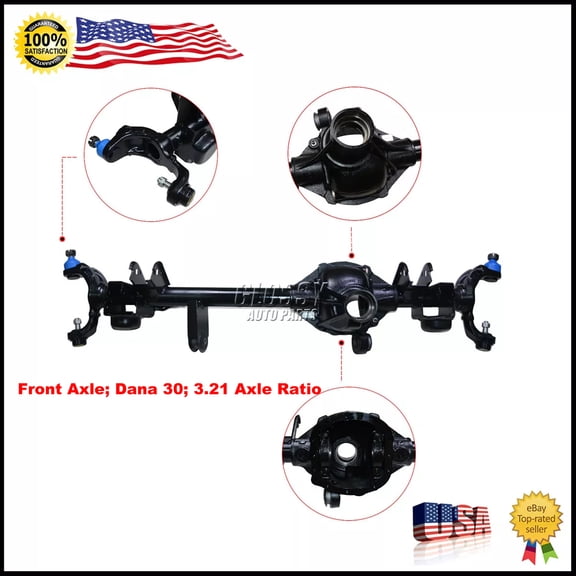 For 2007-2017 Jeep Wrangler Front Differential DANA 30 w/ 3.21 Ratio Axle New