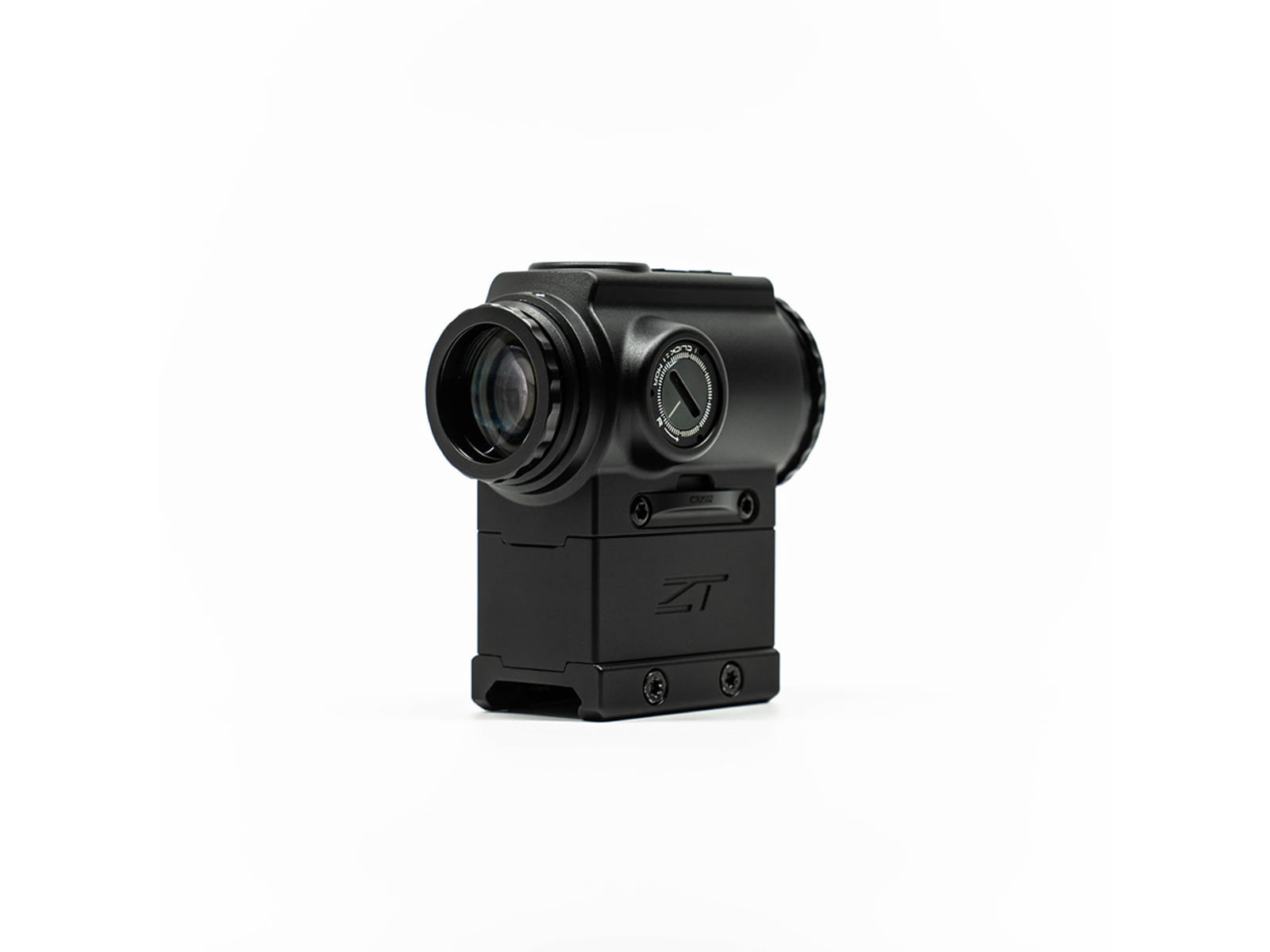 ZeroTech Optics Thrive HD Series Micro Prism 1x20mm Prismatic Red Dot Sight, ZT Illuminated Prism Reticle, Black