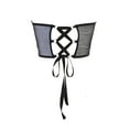 thumbnail image 4 of Yanyanz Belts for Women, Lace Corset Belt Waist Corset Top Women Mesh Open Cup Boned Bustier Underbust Corset Waist Cincher Corset, Fashion Belts Black S, 4 of 8