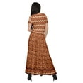 thumbnail image 4 of Moomaya Crop Top With Loose Palazzo Set For Women Printed Ethnic Clothing, 4 of 6