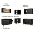 thumbnail image 4 of Madesa Gabinete de Cocina Integral Completa de Esquinero 382 cm Reims Negro 01, 4 of 10