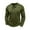 Army Green, variant on FAIWAD Long Sleeve Shirts for Men Casual Button Pullover Soft Stretch Basic Tops Golf Workout Clothes
