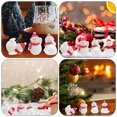 thumbnail image 4 of Xing - 4 adornos navideños de resina con forma de muñeco de nieve para ventana, ideal para fiestas navideñas, 4 of 4