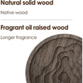 thumbnail image 3 of CAIRIAC Wood Essential Oil Diffuse, Wooden Aromatherapy Round Car Home Office Diffuser, Wooden Diffuser for Essential Oils for Car Office Bedroom (2PCS), 3 of 6
