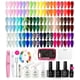 thumbnail image 1 of Set de esmaltes de uñas en gel Beetles, 60 colores, ojo de gato, 77 unidades, 1 of 6