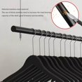 thumbnail image 3 of Clothing Store Ceiling Hanging Clothing Racks, Boutique Retail Metal Garment Racks Height Adjustable Commercial Wedding Dress Display Shelf ，ceiling Mount Clothes Storage Rod Clothes Rails, 3 of 8