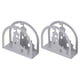 thumbnail image 4 of Servilleteros Verticales, Borde Brillante Grueso, 2 Uds., Servilletero De Metal Fácil De Limpiar Para Hoteles Para Decoración ANGGREK Otros, 4 of 8