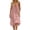 Pink, variant on Womens Backless Cami Dress Summer Casual Sleeveless Boho Adjustable Spaghetti Strap Loose Fit Ruffle Beach Maxi Dresses Sky Blue XL