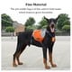 thumbnail image 4 of Billuyoard Bolsa de sillín de tela Oxford para mascotas, mango de elevación de repuesto reutilizable portátil, alforja ajustable reflectante Suministros para perros Negro S, 4 of 6