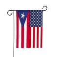 thumbnail image 2 of American Puerto Rico Flag Puerto Rican Friendship U.S.A Memorial Day Patriotic For Garden Flag (11.5x17.5) Double Sided-USA Flags Premium Polyester-Decorative Indoor Outdoor Flag, 2 of 3