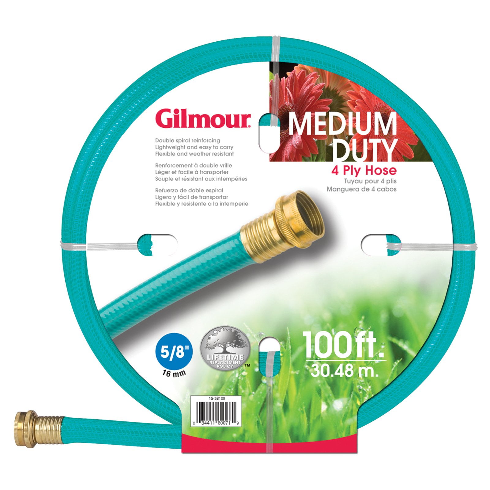 Gilmour 4 Ply Medium Duty Garden Hose by Fiskars Brands Inc