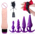 thumbnail image 1 of Juego de juguetes de excitación sexual con tapón vibrador de herramientas de silicona para hombres Labymos Productos para adultos, 1 of 7