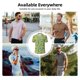 thumbnail image 5 of Fotbe Lemon Camiseta Polo de Golf para Hombre con Estampado – Camisa Deportiva Transpirable con Cuello Abotonado-4X-Large, 5 of 6