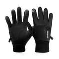thumbnail image 1 of Windproof Cycling Gloves Winter Warm Touchscreen Bicycle Gloves for Outdoor Riding Motorcycling Running Skiing, 1 of 8