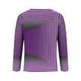 thumbnail image 3 of DDAPJ pyju Long Sleeve Henley Shirt for Men 3D Optical Illusion Print Button T-Shirts Novelty Tunnel Graphic Tees Big and Tall Casual Hipster Tee Tops on Clearance Purple M, 3 of 5