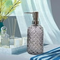 thumbnail image 6 of Glass Pump Soap Dispenser Bottle Body Wash Dispenser Durability Hand Soap Dispenser Lotion Dispensers for Kitchen Laundry Hotel Gray, 6 of 7