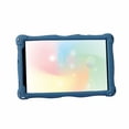 thumbnail image 2 of Allytech Silicone Case for Samsung Galaxy Tab A 8.0 2019 T290 T295 T297, Slim Soft Rubber Rugged Hybrid Kickstand Heavy Duty Protection Drop Proof Kids Friendly Case Cover, Darkblue, 2 of 5