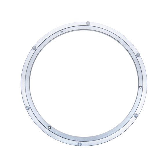 Dailydanny Placa giratoria de aluminio resistente Lazy Susan con rodamiento para mesa de comedor (20 pulgadas)