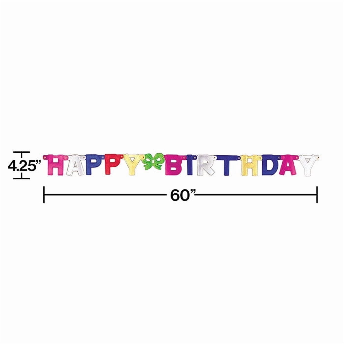 12/Case Bulk Happy Birthday Party Banners