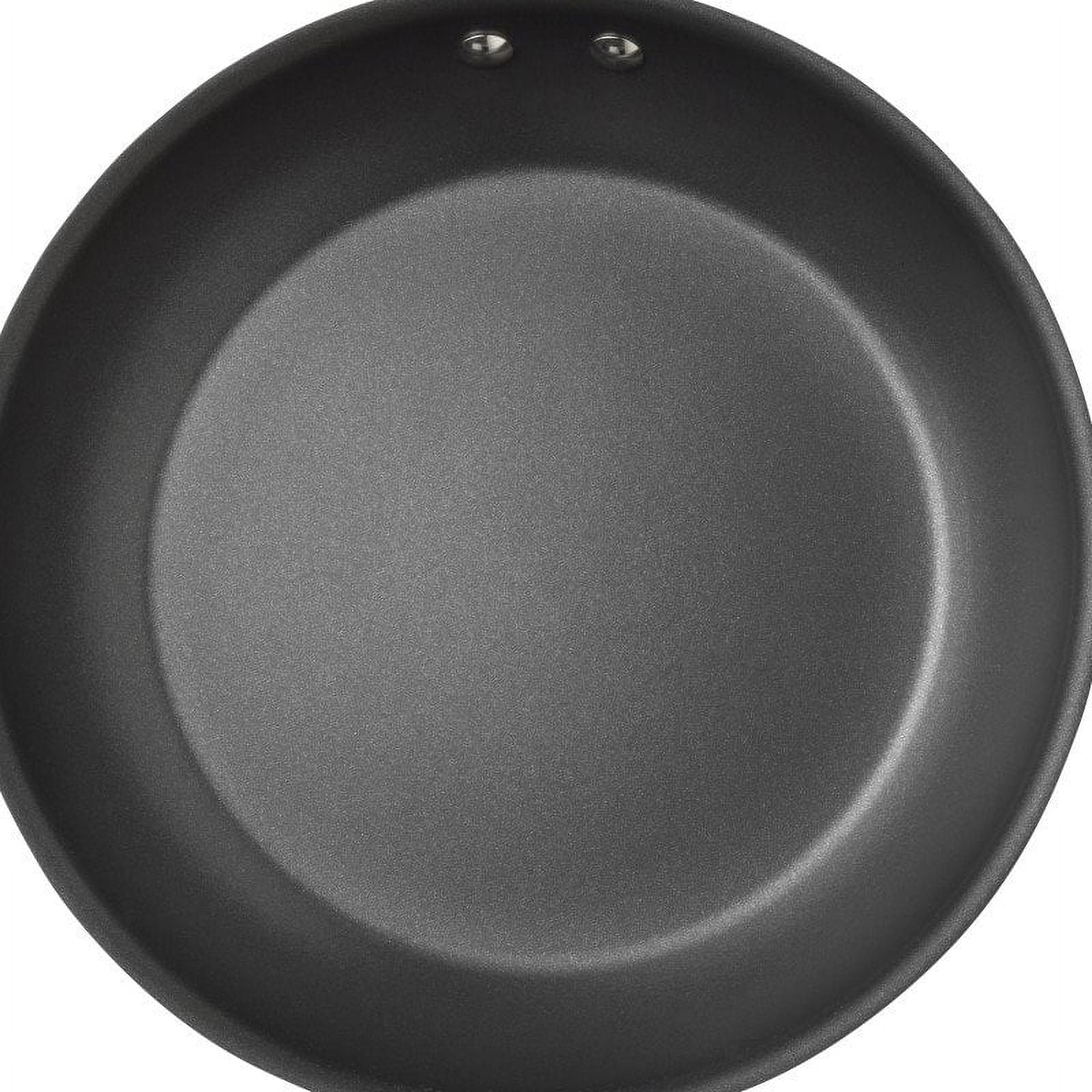 Rachael Ray 9.25 and 11.5-Inch Hard-Anodized Nonstick Frying Pans/Fry Pans/Skillets, Gray with Orange Handles
