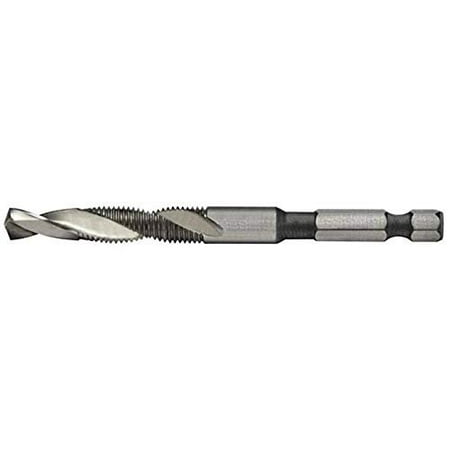 

Alfa Tools DTML66117 5/8-11 High-Speed Steel 135 Split Point Bright Finish Combination Drill with Tap 1/4 Shank