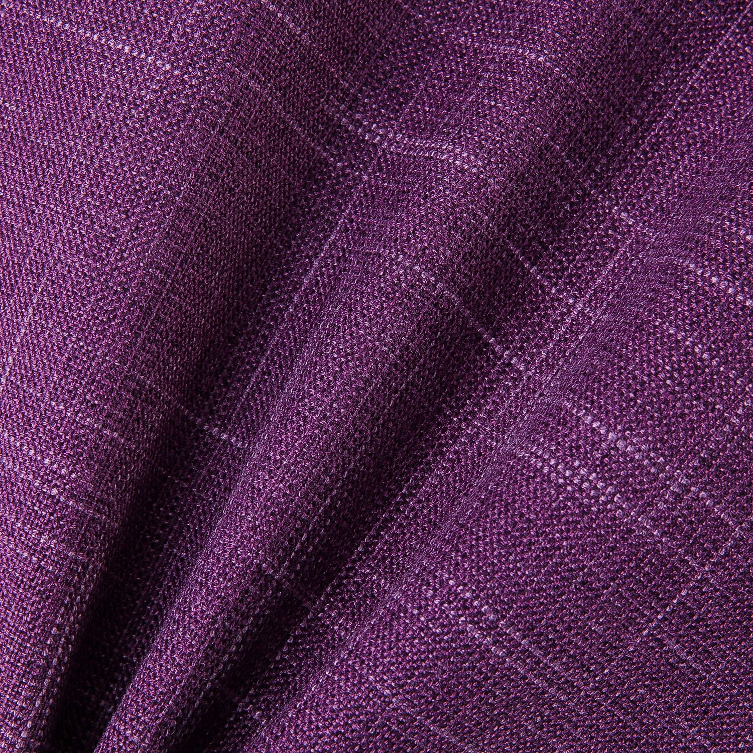 Phantoscope Soft Textured Linen-Look Decorative Throw Pillow, 18 x 18 in, Dark Purple, 1 Pack