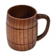 thumbnail image 1 of Jarra de cerveza de madera Taza de madera Simple Creativa Clásica Resistente Taza de té en forma de barril para leche Bebidas frías o calientes Inicio M con asa, 1 of 8