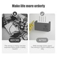 thumbnail image 6 of UUHYTG Wall Mounted Storage Box Router Organizer Punch Free Shelf, Space Saving Wall Storage Holder for Router Power Strips and Small Items, Modern Organizer for Living Room Bedroom and Home Office, 6 of 6