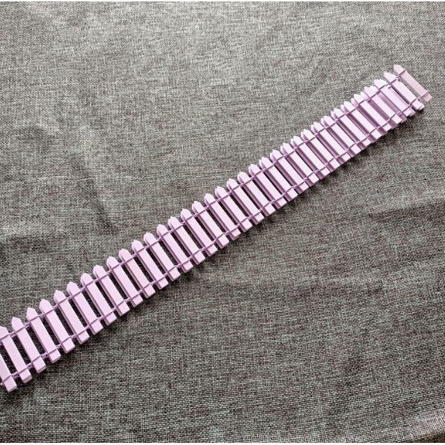 Jardín de hadas en miniatura de 35 pulgadas, adorno de micropaisaje, valla pequeña, maceta para plantas, la mejor decoración, musgo de Navidad, manualidades de madera, color morado claro brillar Juguete